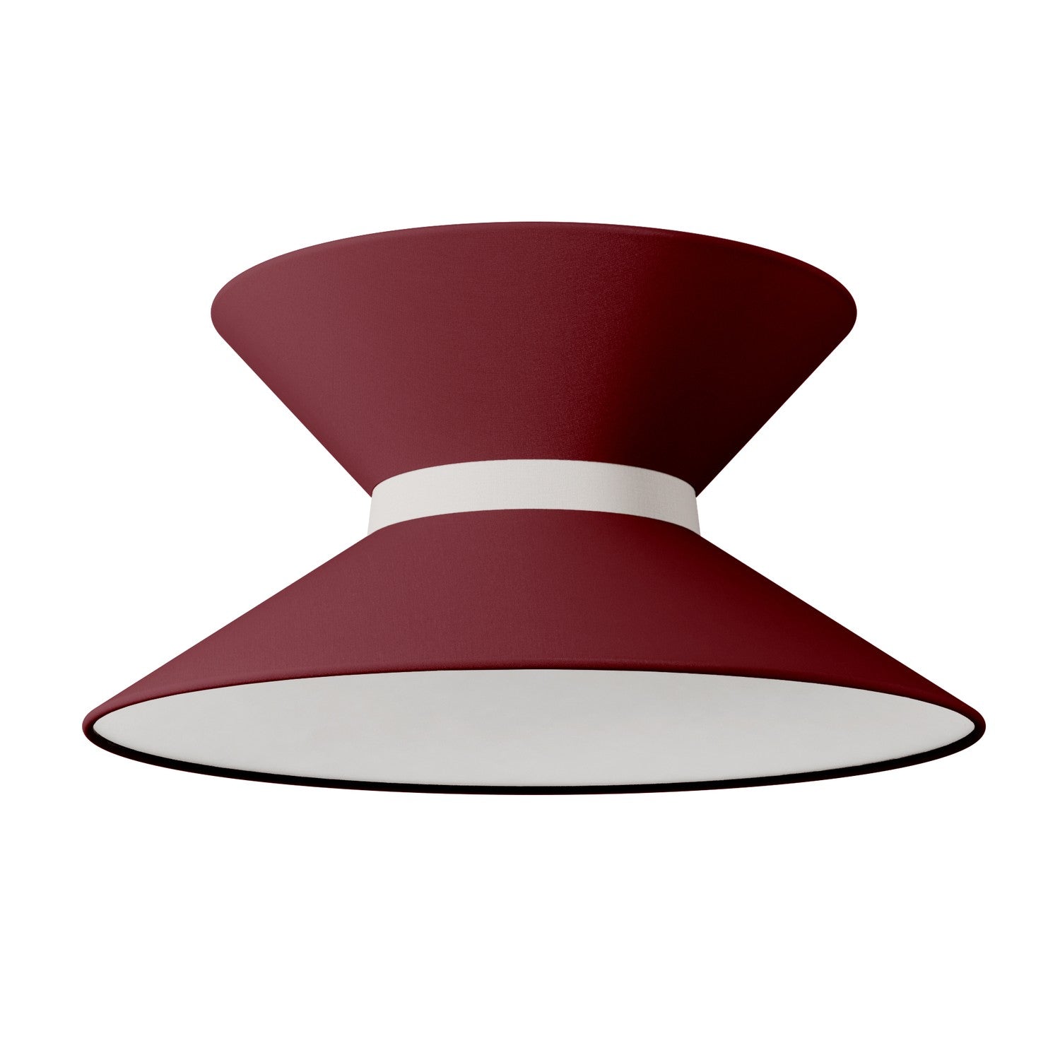 Paralume in tessuto Clessidra per lampada a sospensione - Arenal Bordeaux Arenal sabbia