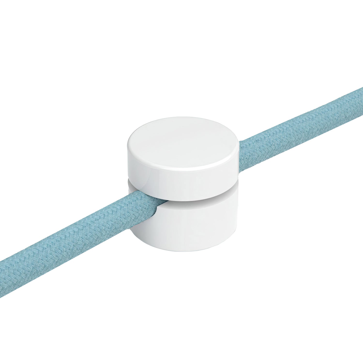 Wand- Und Deckenpins – 3 Stück, Weiß/schwarz/transparent, Für Textilkabel