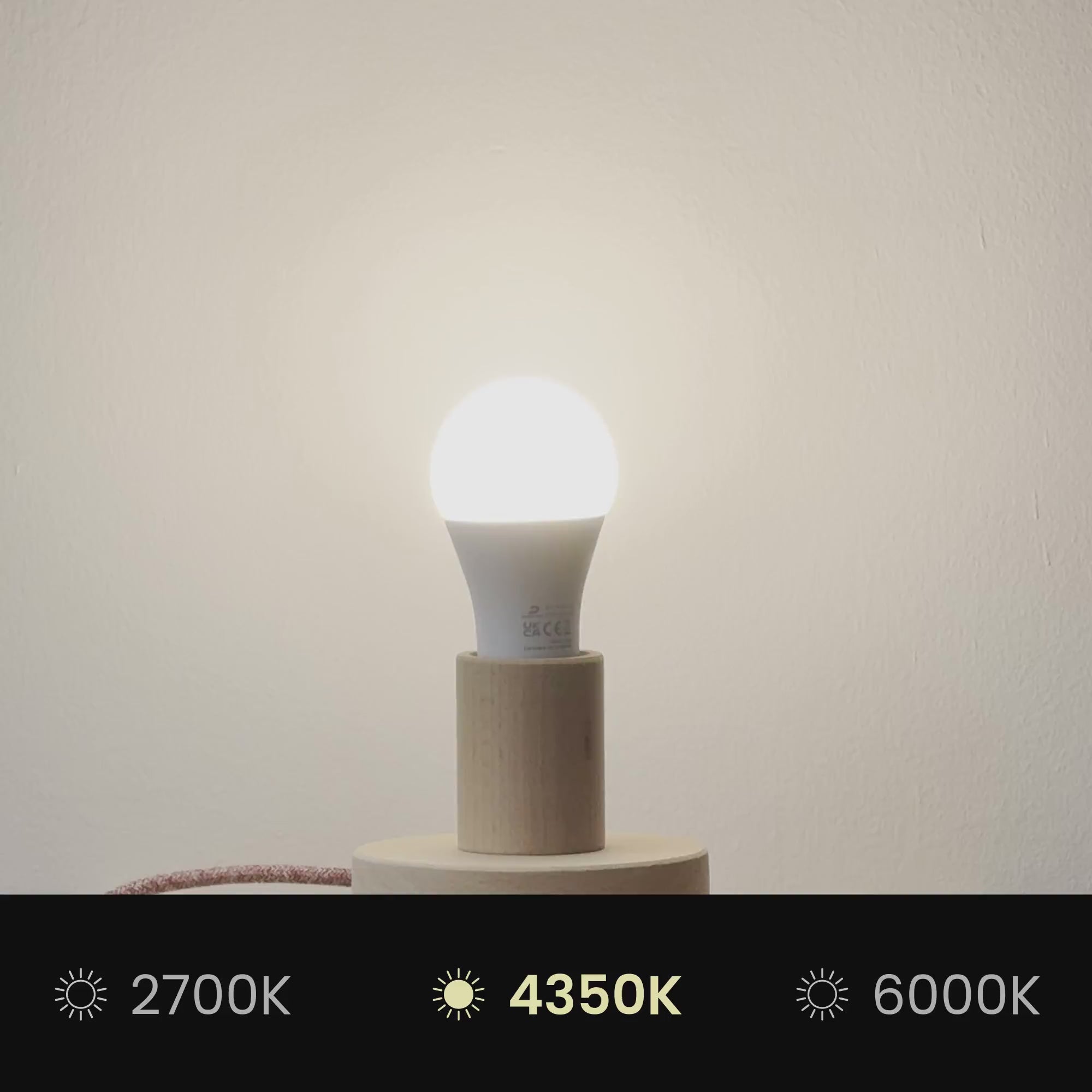 Video laden: Lampenschirm Impero S mit E27-Fassung für Tischlampe oder Wandleuchte - Made in Italy - Naturleinen