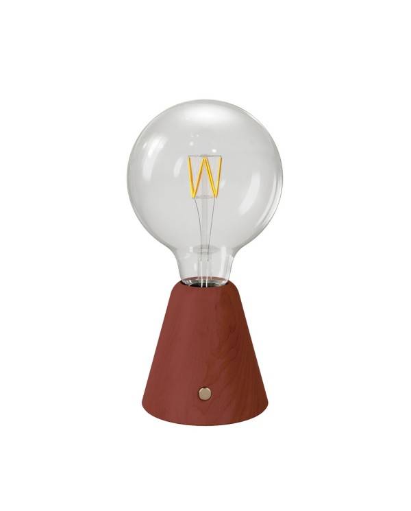 Tragbare, wiederaufladbare LED Leuchte Cabless01 mit Globe Glühbirne G125