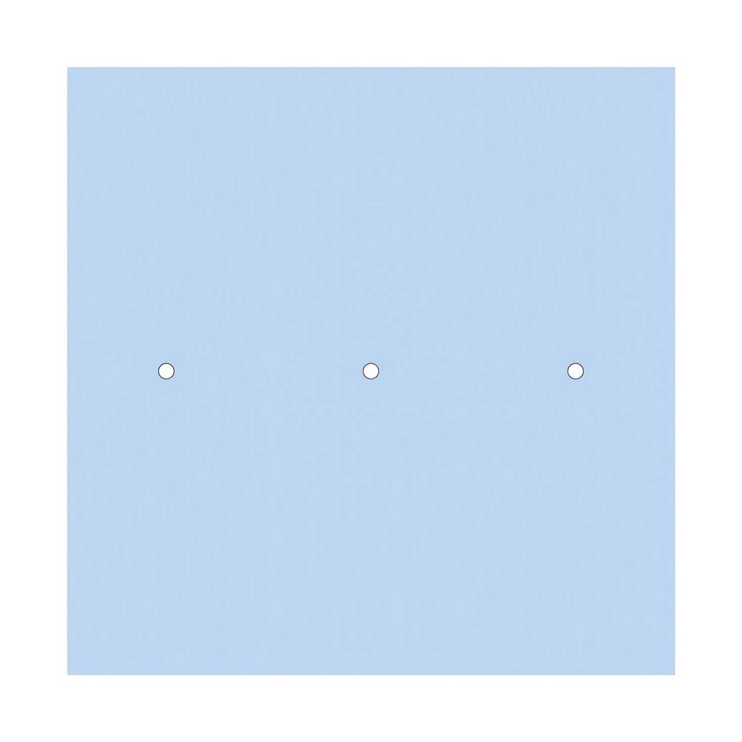 Quadratisches XXL 3-Loch und 4 Seitenlöchern Lampenbaldachin Kit, Rose-One-Abdeckung, 400 mm
