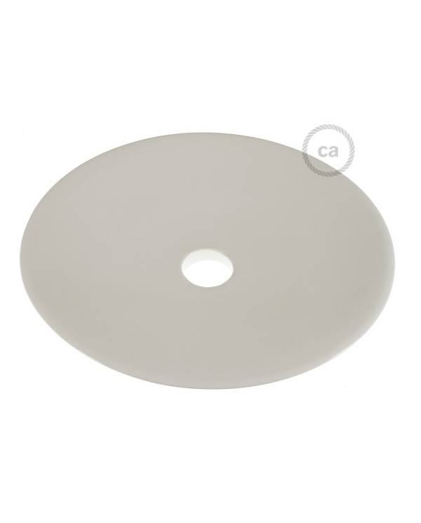 Tellerförmiger Lampenschirm aus Keramik zum Aufhängen - Made in Italy