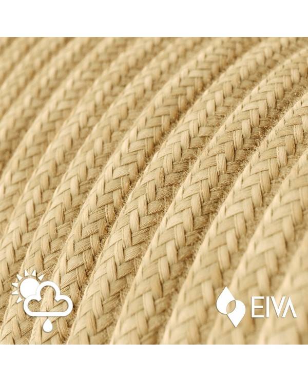 Snake Eiva Pastel, tragbare Außenleuchte, 5m Textilkabel, wasserdichte IP65 Lampenfassung und Stecker