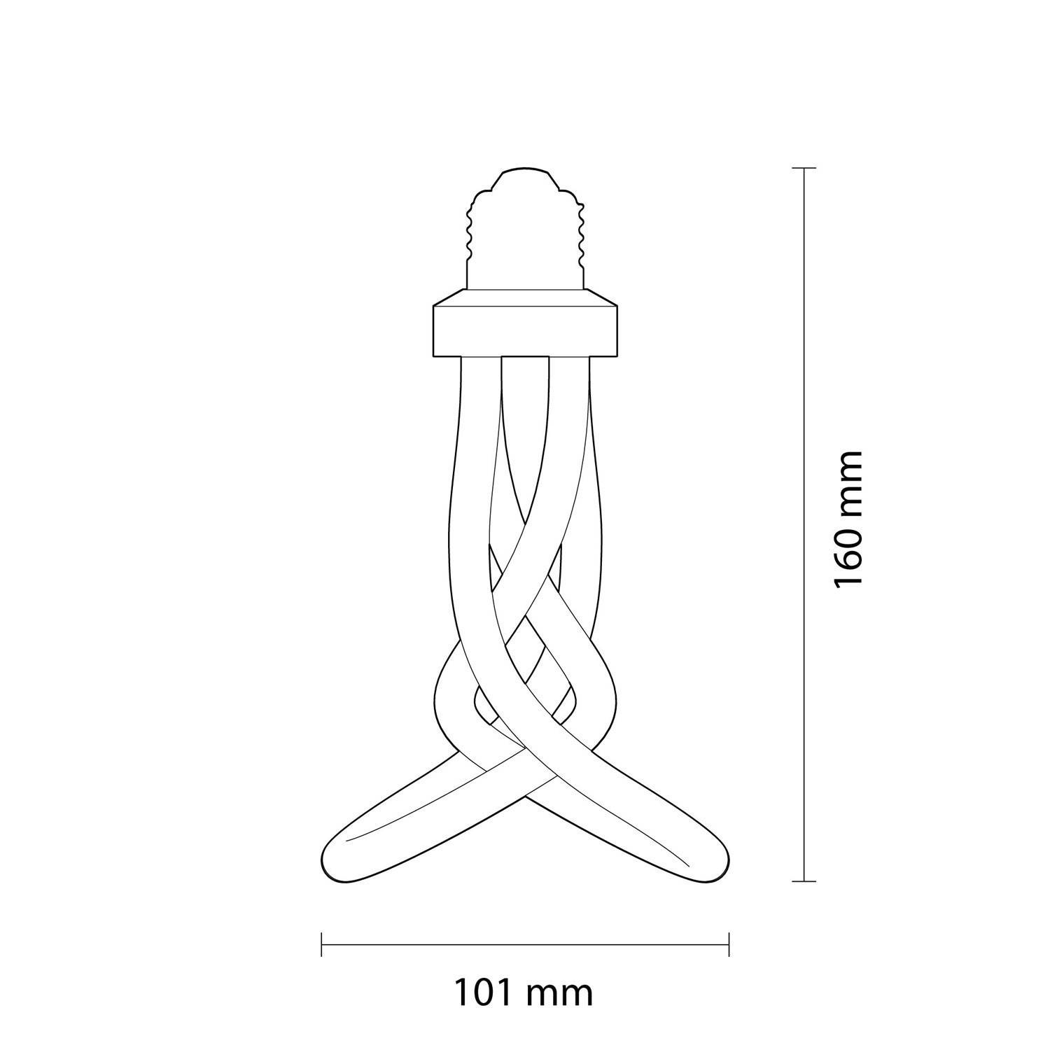 LED-Glühbirne Plumen 001 6,5W 500Lm E27 3500K Dimmbar