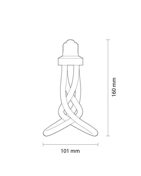 LED-Glühbirne Plumen 001 6,5W 500Lm E27 3500K Dimmbar