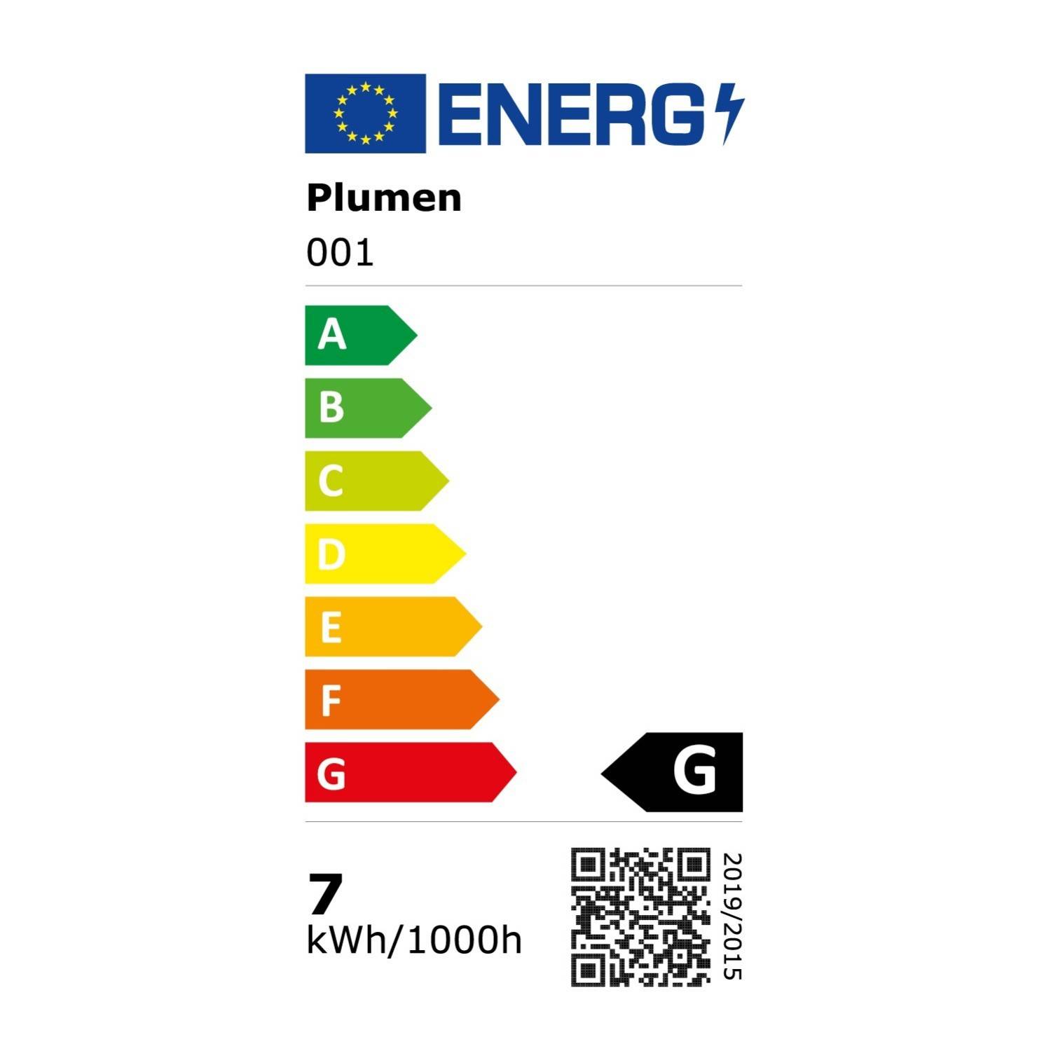 LED-Glühbirne Plumen 001 6,5W 500Lm E27 3500K Dimmbar