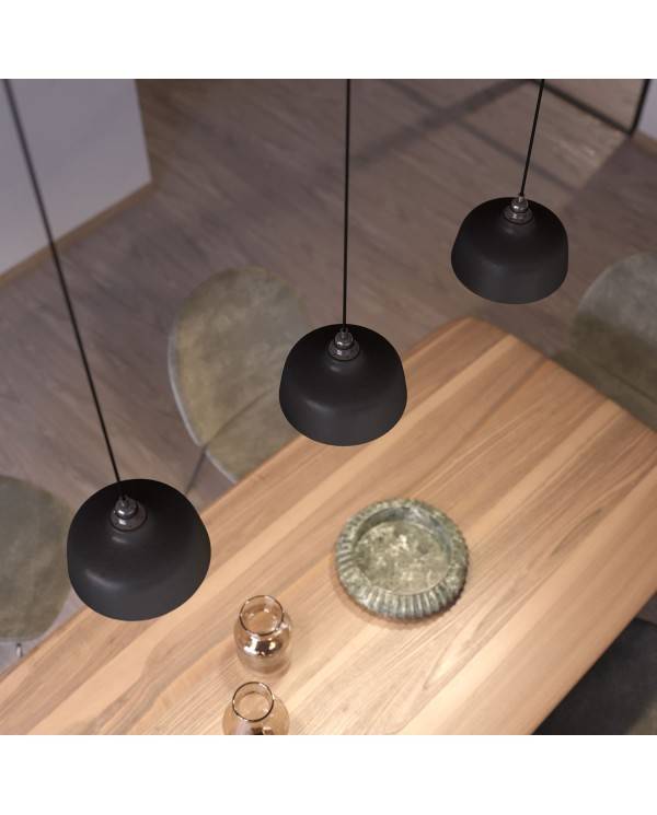 Tassenförmiger Lampenschirm aus Keramik - Materia Kollektion - Made in Italy
