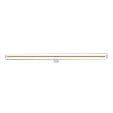 S14d LED Röhrenlampe, transparent - CRI 90, 500 mm lang, 7W 620Lm 2700K Dimmbar - S02