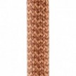 Textilkabel, Regimentsgrün-gelb glänzend Vertigo - Das Original von Creative-Cables - ERM69 rund 2x0,75mm / 3x0,75mm