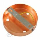 Zylindrischer 3-Loch-Lampenbaldachin Kit aus Metall