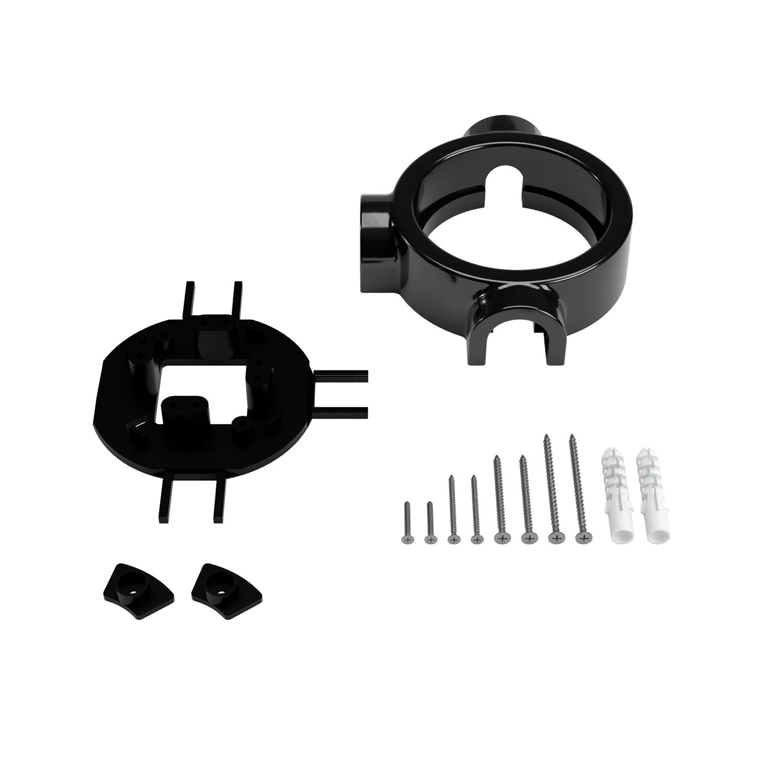 Outdoor-Elektrokabel mit Textilummantelung in schwarz SM04, rund, UV-beständig - kompatibel mit Eiva Outdoor IP65