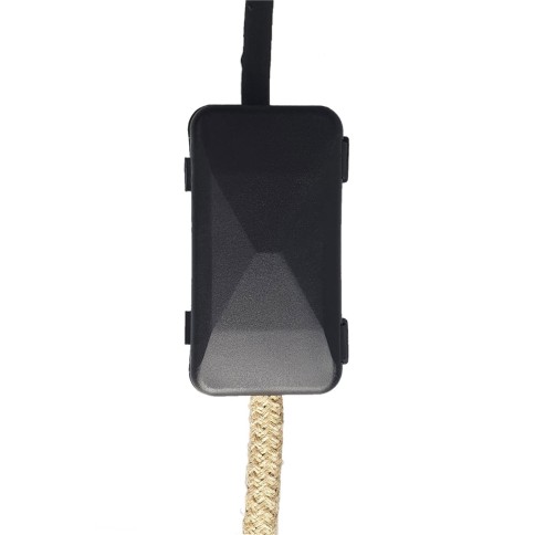 Anschluss-Kit mit Schutzgehäuse für Kabel und doppelter Zugentlastung