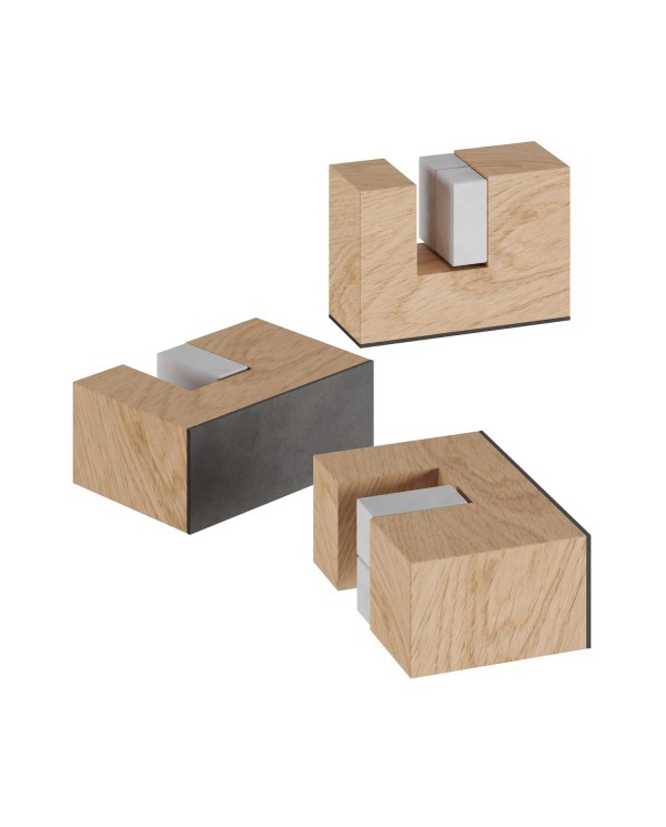 Holzfüßchen Kit, Abstellhilfe für Tischleuchten