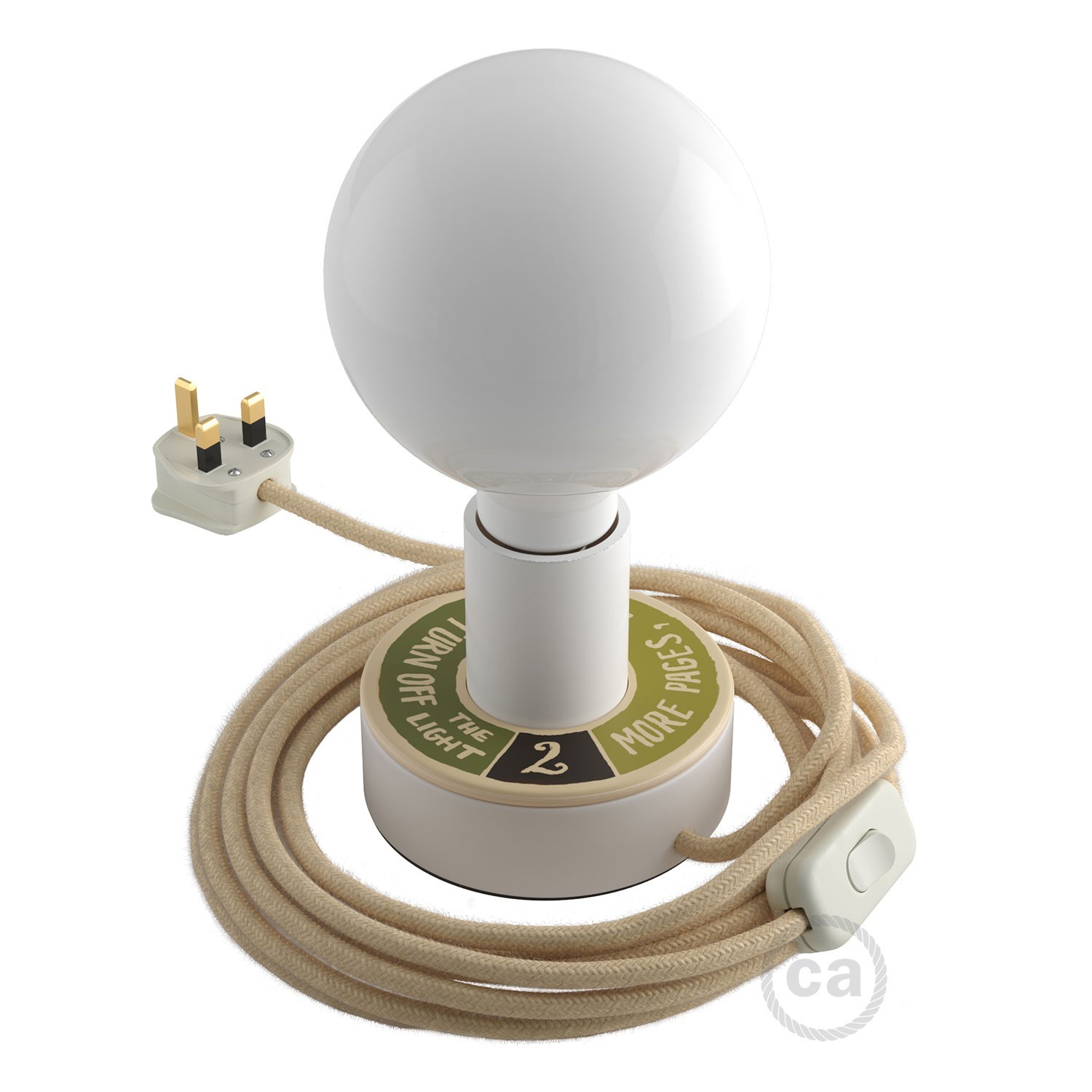 Lampenfassung esse14 für Wand- oder Decke, mit S14d Anschluss - Waterproof IP44