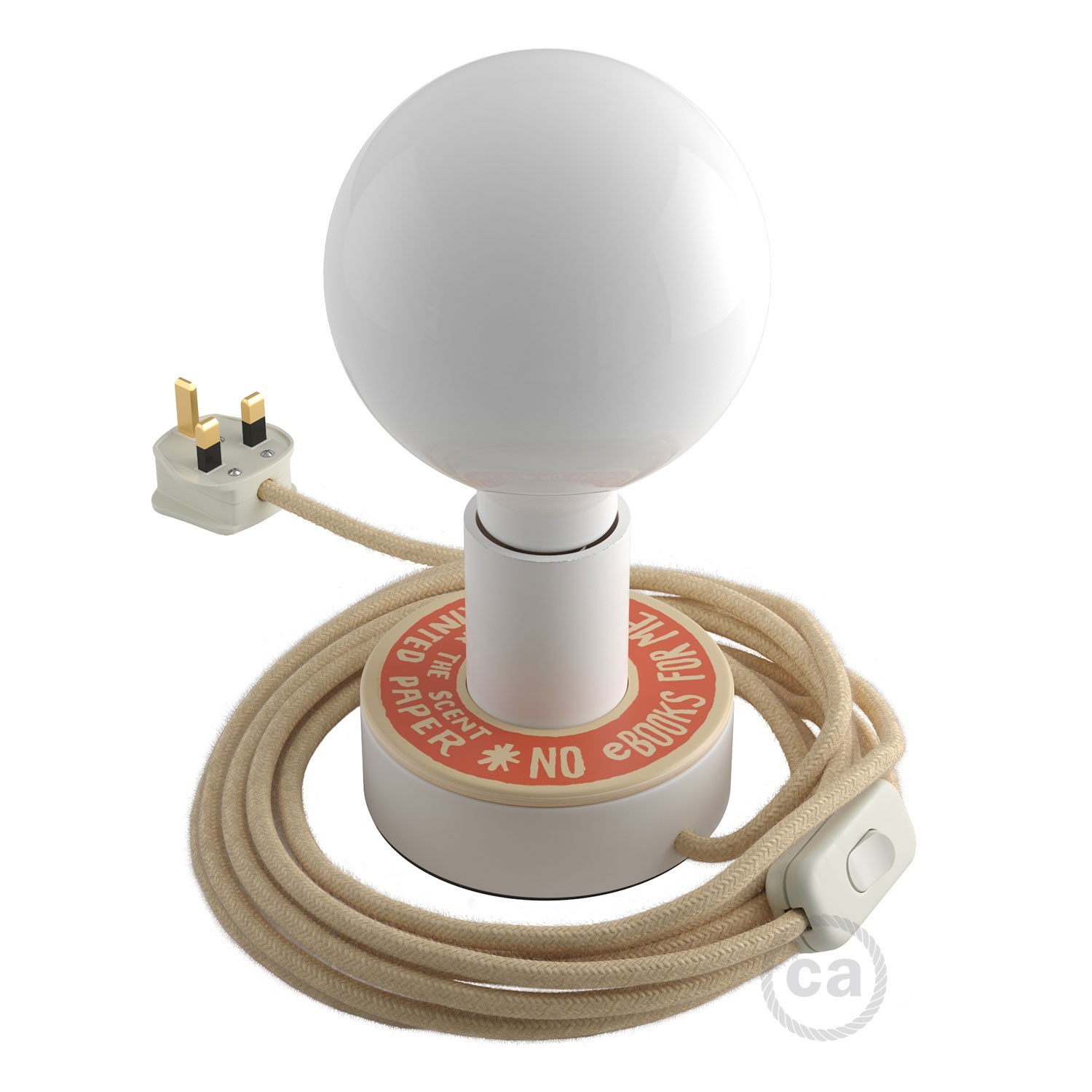Lampenfassung esse14 für Wand- oder Decke, mit S14d Anschluss - Waterproof IP44