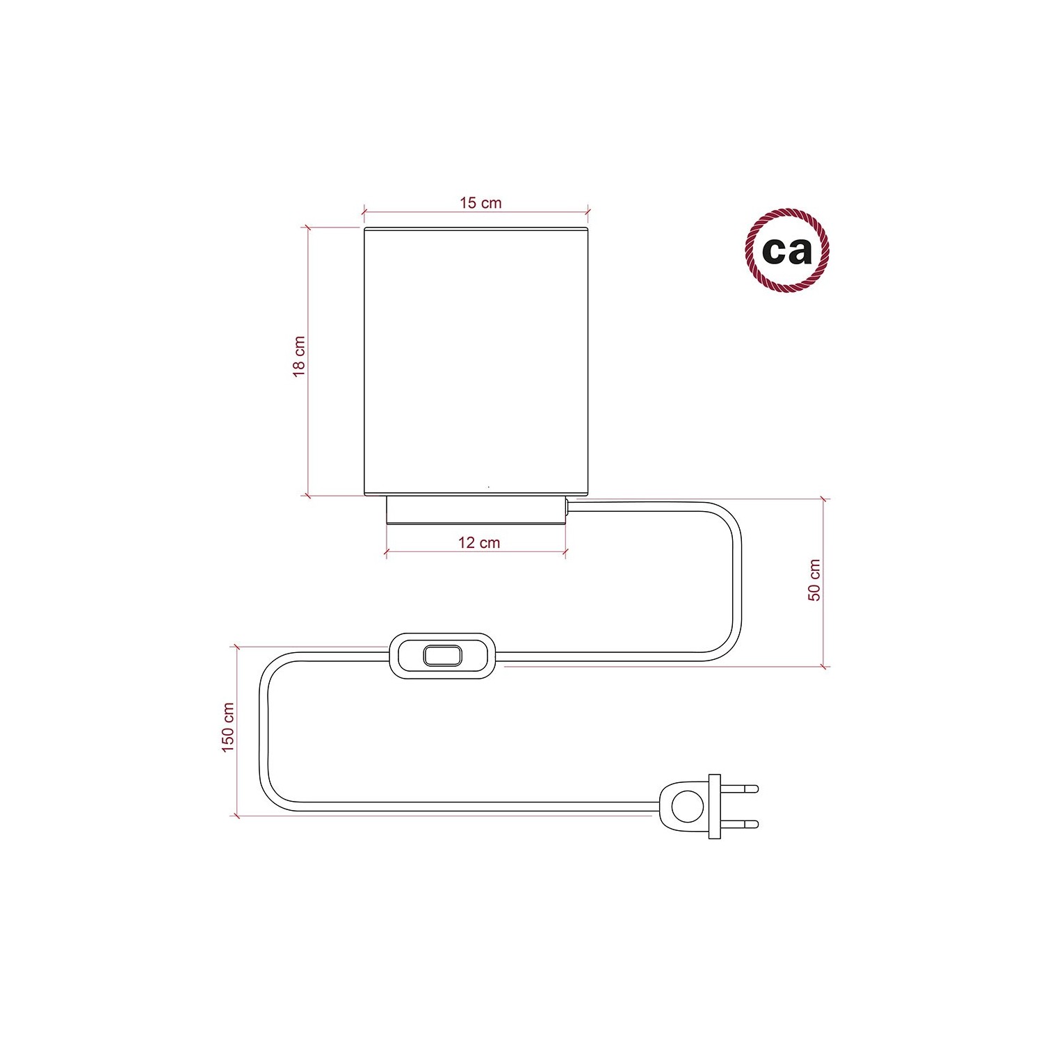 Kit Creative Flex flexibles gewebeummanteltes Kabelrohr, RM02 silberfarben mit Metallenden