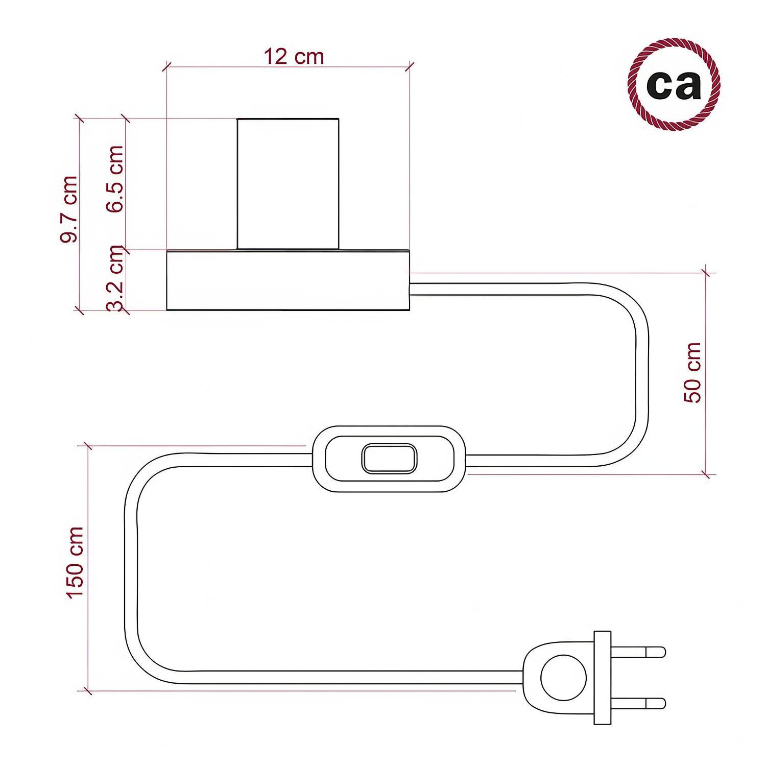 Deckenleuchte Cage Edison ST64 mit 6 Aufhängungen