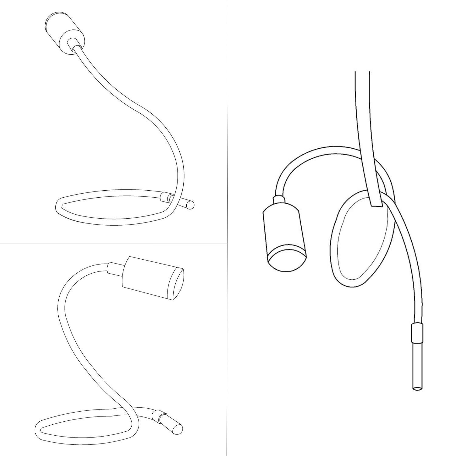Kit Creative Flex flexibles gewebeummanteltes Kabelrohr, RM77 grasgrün mit Metallenden