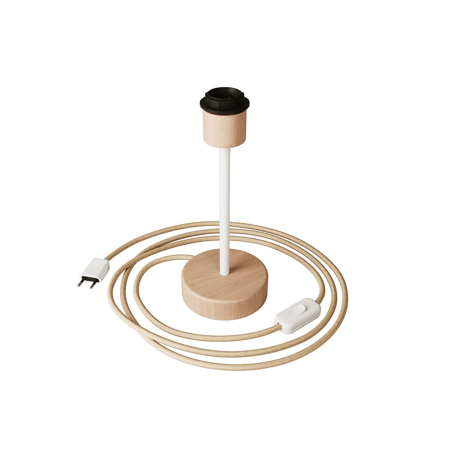 Kit Creative Flex flexibles gewebeummanteltes Kabelrohr, RM77 grasgrün mit Metallenden
