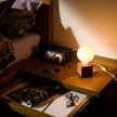 Lumet Lichterkettensystem 'Maiolica', 7,5 m lang, mit Textilkabel, 5 Fassungen und Lampenschirmen, Haken und schwarzem Stecker