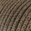 Lumet Lichterkettensystem 'Maiolica', 7,5 m lang, mit Textilkabel, 5 Fassungen und Lampenschirmen, Haken und schwarzem Stecker