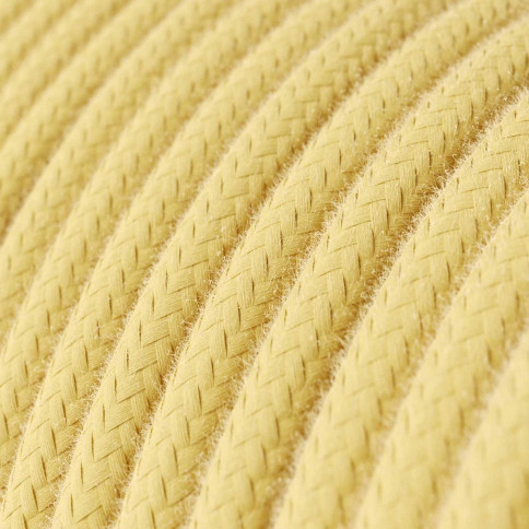 Kit Creative Flex flexibles mit Jute ummanteltes Kabelrohr, RN06 helle Jute, mit Metallenden