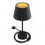 Alzaluce mit Lampenschirm Impero, Tischlampe aus Metall