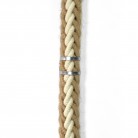 SnakeBis Tauseil - Plug-in Leuchte mit geflochtenem Jute-Tauseil