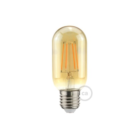 LED-Glühbirne 5W 360Lm E27 Gold ovalförmig T45 , 2000K Dimmbar