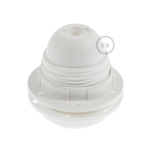Thermoplastisches E27-Lampenfassungs-Kit mit Doppelklemmring für Lampenschirme