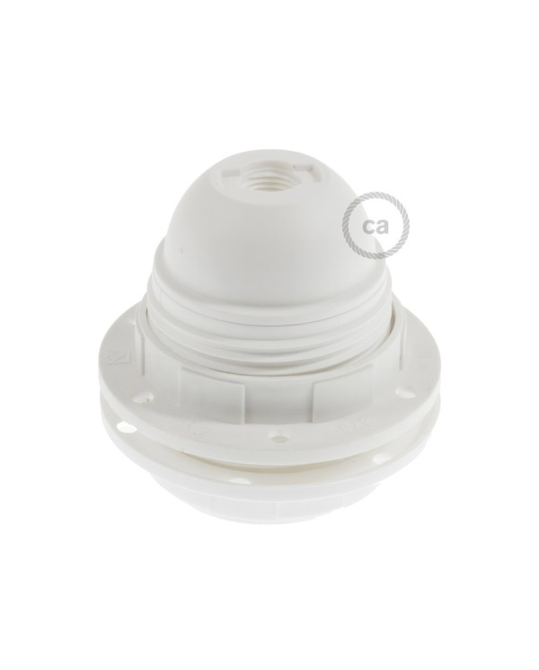 Thermoplastisches E27-Lampenfassungs-Kit mit Doppelklemmring für Lampenschirme