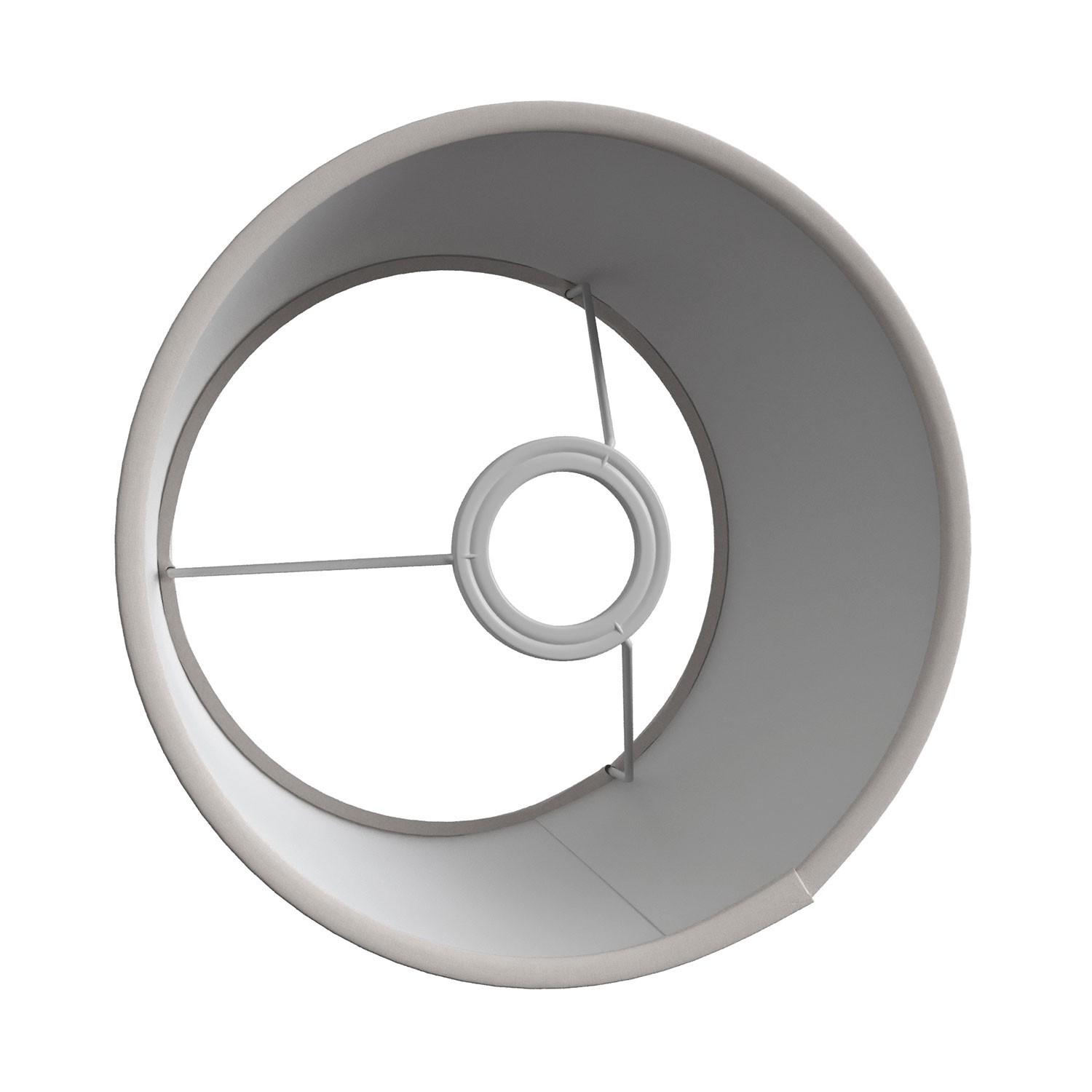 Mini zylindrischer Lampenbaldachin Kit aus Metall mit 4 Seitenlöchern (Anschlusssystem)