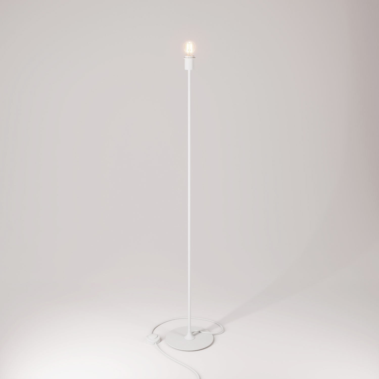 EIVA ELEGANT Pendelleuchte mit 5 m Textilkabel, Ellepì-Lampenschirm, Lampenbaldachin, und Lampenfassung aus IP65-Silikon