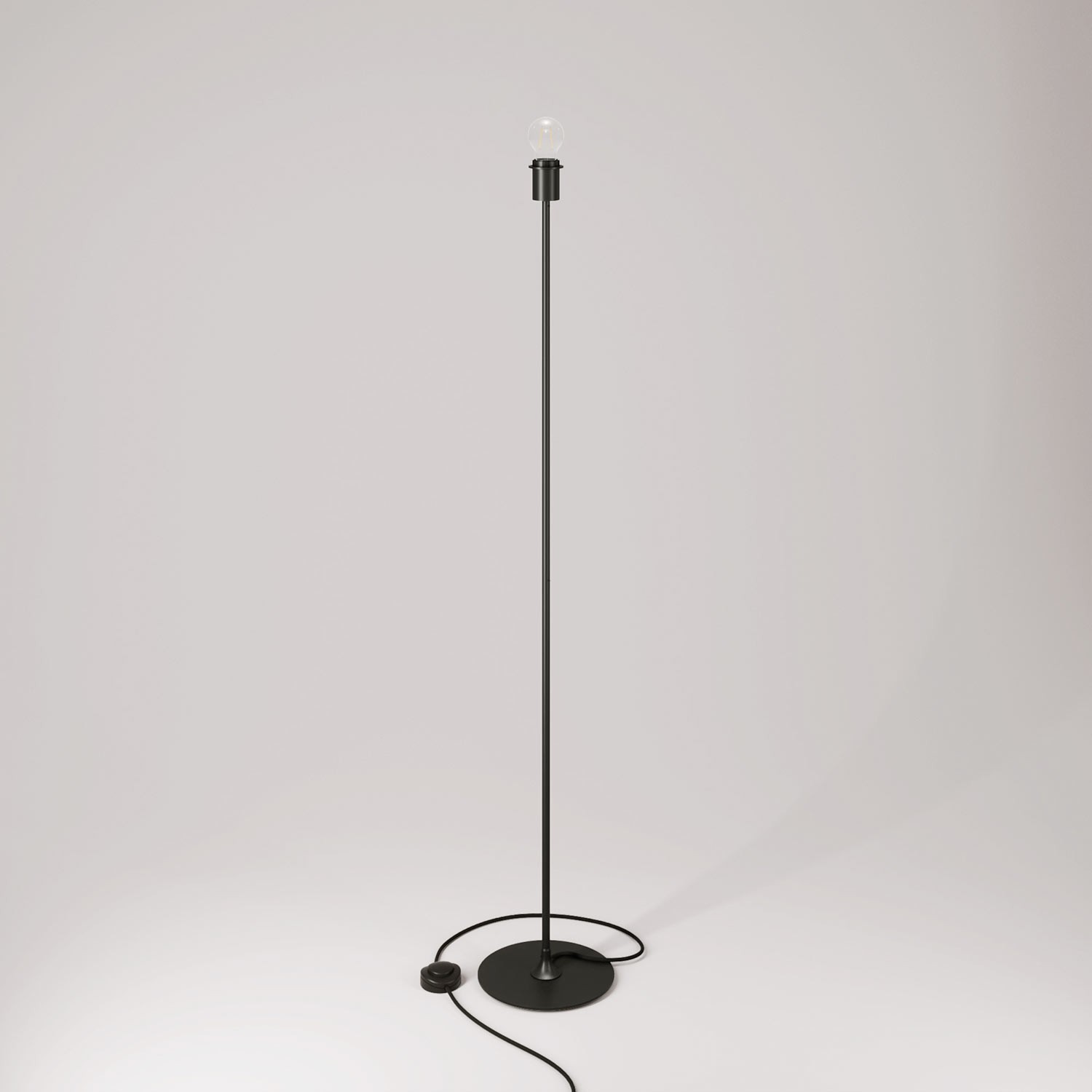 EIVA ELEGANT Pendelleuchte mit 5 m Textilkabel, Ellepì-Lampenschirm, Lampenbaldachin, und Lampenfassung aus IP65-Silikon