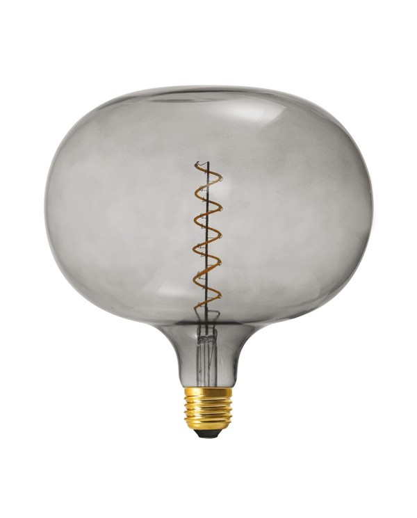 Cobble Pastell Grey-Serie LED-Glühbirne XXL Spirale-Filament 5W 150Lm E27 2150K Dimmbar