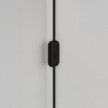 Rechteckiges XXL 3-Loch und 6 Seitenlöchern Lampenbaldachin, Rose-One-Abdeckung, Abmessungen 675 x 225 mm