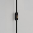 Rechteckiges XXL 3-Loch und 6 Seitenlöchern Lampenbaldachin, Rose-One-Abdeckung, Abmessungen 675 x 225 mm