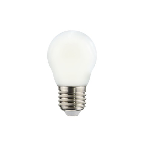 Dekorative G45 Miniglobe LED-Glühbirne milky 1,4W 136Lm E27 2700K