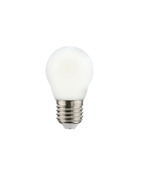Dekorative G45 Miniglobe LED-Glühbirne milky 1,4W 136Lm E27 2700K