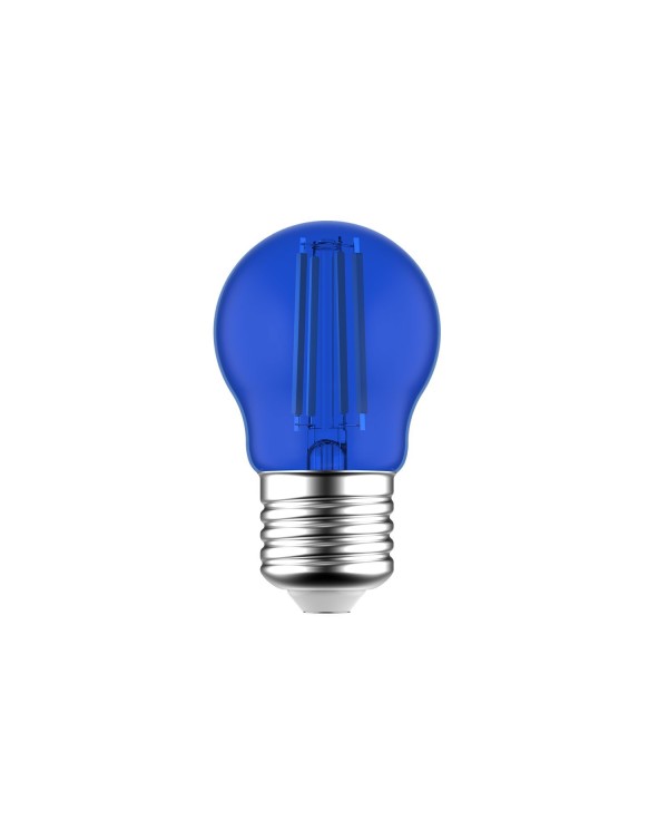 Dekorative G45 Miniglobe LED-Glühbirne Blau 1.4W 13Lm E27