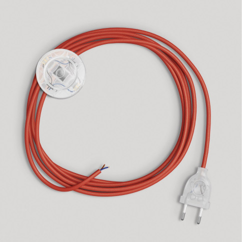 Snake Eiva, tragbare Außenleuchte, 5m Textilkabel, wasserdichte IP65 Lampenfassung und Stecker