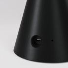 Tragbare, wiederaufladbare Leuchte Cabless11 mit tropfenförmiger Glühbirne und Vorrichtung für Lampenschirm