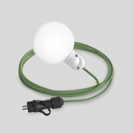 EIVA IP65 Außensteckleuchte mit bruchsicherem Unbreak-a-Ball-Lampenschirm - SX08