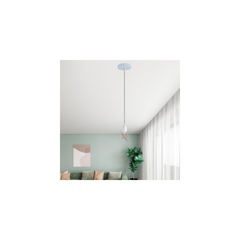 SnakeBis Tauseil - Plug-in Leuchte mit geflochtenem Jute-Tauseil