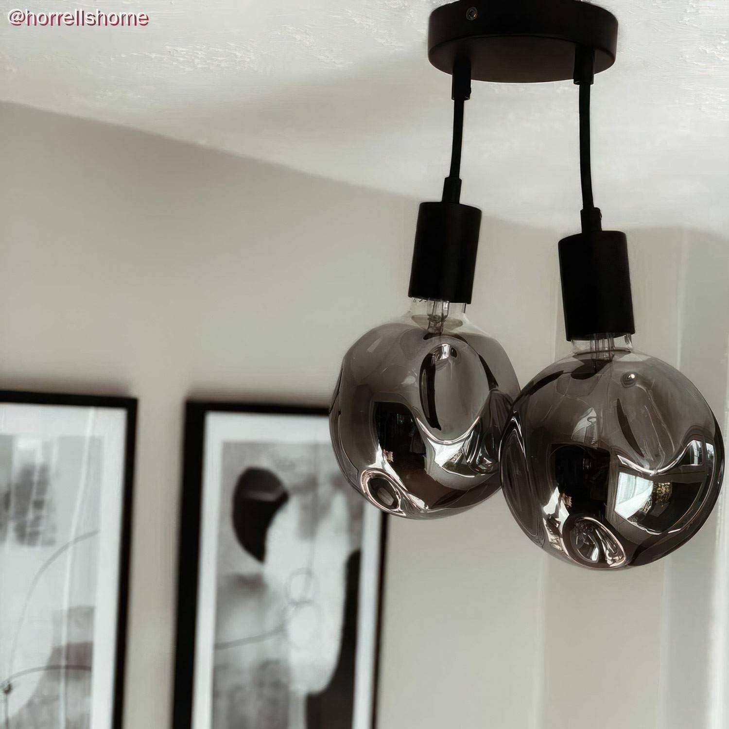 Mini Teller Ellepì 'Maiolica' für Wand- und Pendelleuchten, sowie für Lichterketten, Durchmesser 24 cm - Made in Italy