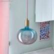 Mini Teller Ellepì 'Maiolica' für Wand- und Pendelleuchten, sowie für Lichterketten, Durchmesser 24 cm - Made in Italy