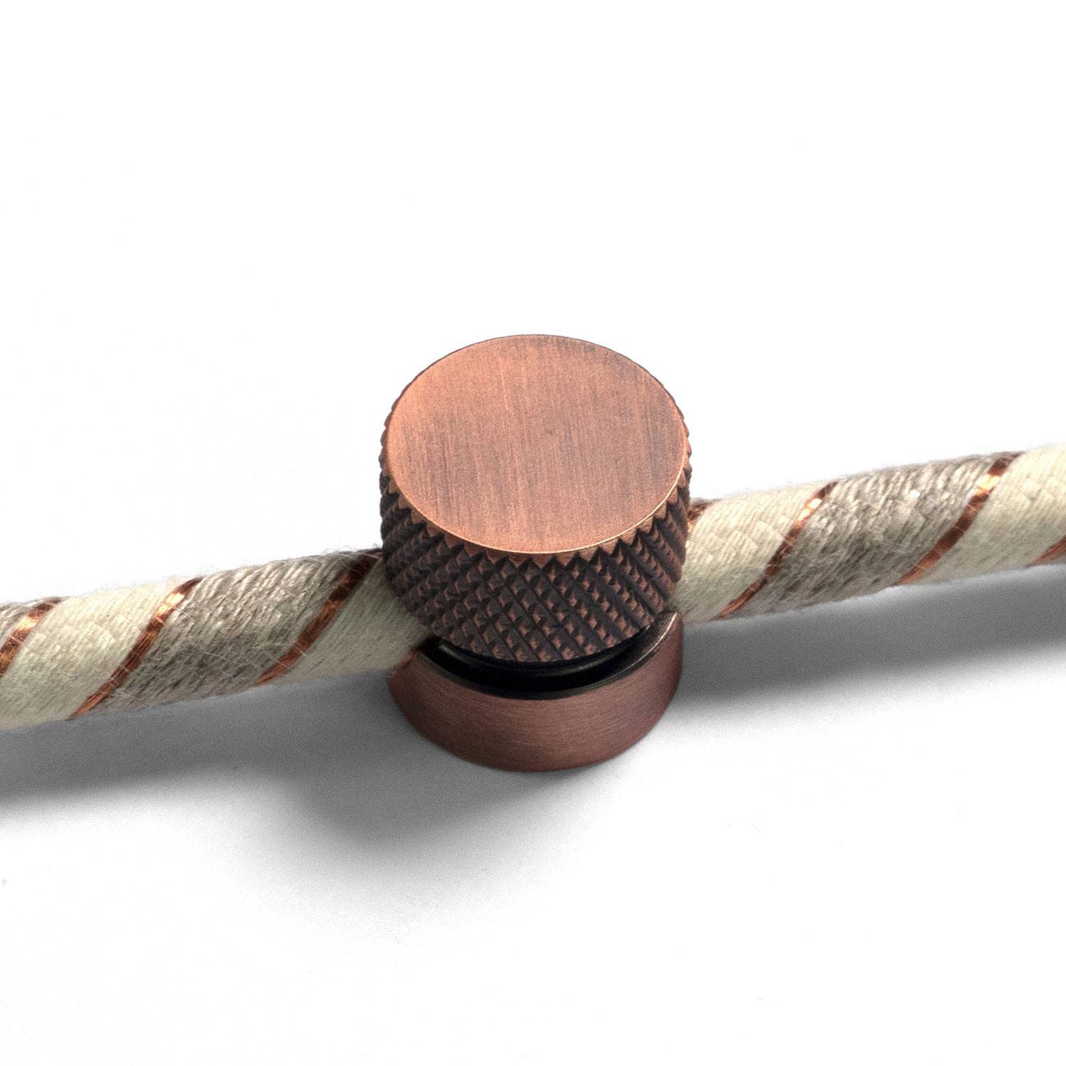Snake Eiva mit Mini Teller-Lampenschirm Ellepì 'Maiolica', tragbare Außenleuchte mit wasserfester IP65 Lampenfassung und Stecker