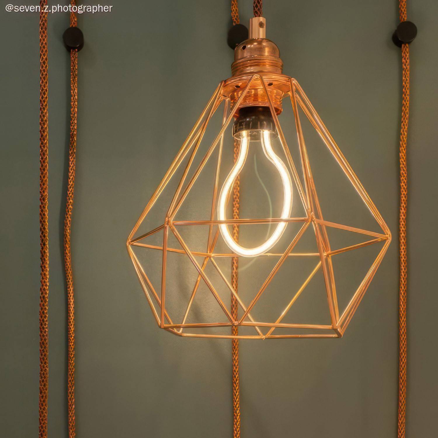 Lampenschirm Cablò, mehrfarbig, 100 cm