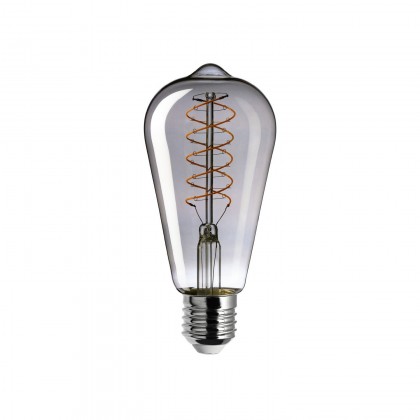 LED-Glühbirne Smoky Edison ST64 4,8W 250Lm E27 1800K dimmbar - D02