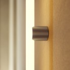 Metalllampe für Wand- oder Deckenmontage mit linearer LED S14d-Lampe